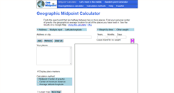 Desktop Screenshot of geomidpoint.com